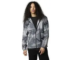 Fox Bunda Geology Camo Windbreaker Black Camor vel. S