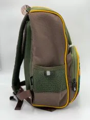 Klarion Krásná ergonomická školní taška Lion Rock