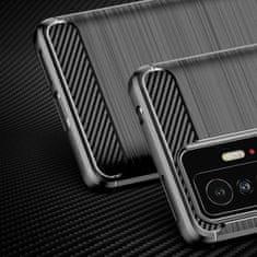 IZMAEL Pouzdro Carbon Bush TPU pre Xiaomi Mi 11T/Mi 11T Pro - Černá KP13693