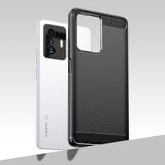 IZMAEL Pouzdro Carbon Bush TPU pre Xiaomi Mi 11T/Mi 11T Pro - Černá KP13693