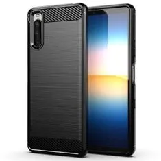 IZMAEL Pouzdro Carbon Bush TPU pre Sony Xperia 10 III - Černá KP24865