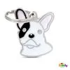 COBBYS PET MF WHITE FRENCH BULLDOG 2,7x2,3 cm gravírovateľný přívěsek