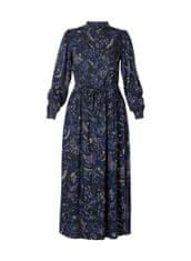 YEST fialovo modré dlouhé šaty Velikost: 0 - nadměr 46