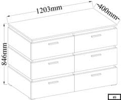 Komoda STRAKOŠ FAR 6S