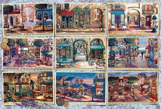 Cobble Hill Puzzle Vzpomínky na Paříž 2000 dílků