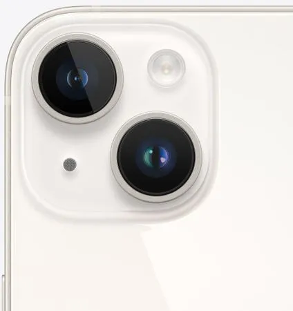 Apple iPhone 14, supervýkonný procesor, strojové učenie, A15 Bionic, veľký displej, trojitý zadný ultraširokouhlý fotoaparát, predný fotoaparát 12 Mpx, IP68, vodeodolný, Face ID, Dolby Atmos