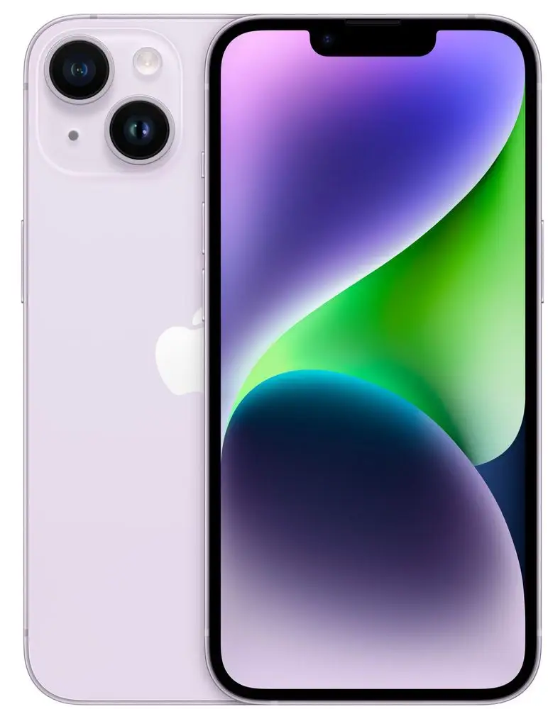 Apple iPhone 14, 256GB, Purple (MPWA3YC/A)