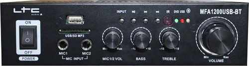 LTC AUDIO MFA1200USB-BT-BL zesilovač