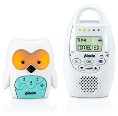 Alecto Digitální dětská chůvička Alecto Baby DBX-84 Full Eco DECT, sova Alecto DBX-84