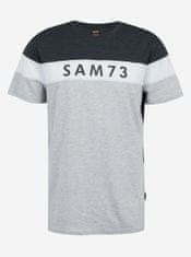 SAM73 Šedé pánské tričko SAM 73 Kavix S