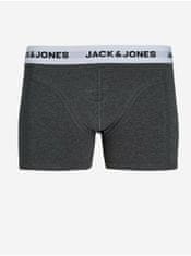 Jack&Jones Sada pěti boxerek v khaki, modré, šedé a černé barvě Jack & Jones S