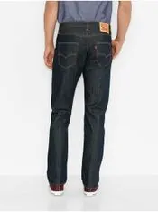 Levis Tmavě modré pánské straight fit džíny Levi's 501 Marlon 31/34