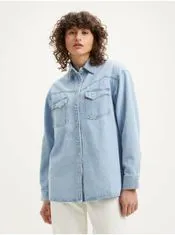 Levis Světle modrá dámská džínová košile Levi's Dorsey Western S