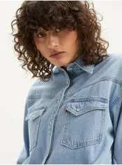 Levis Světle modrá dámská džínová košile Levi's Dorsey Western S