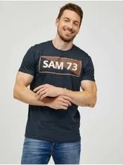 SAM73 Tmavě šedé pánské tričko SAM 73 Fenri S