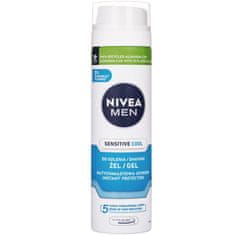 Nivea Men Sensitive Cool Gel - chladivý gel na holení pro muže 200ml