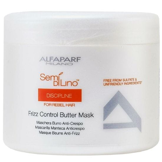 Alfaparf Milano Semi di Lino Discipline Frizz Control - maska pro krepaté vlasy 500ml