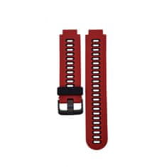 Drakero Silikonový řemínek Cross pro Garmin červeno-černý 22 mm PRCZ-4337