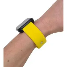 Drakero Silikonový pásek žlutý 18 mm