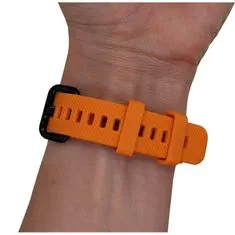 Drakero Silikonový řemínek Patte pro Honor band 4/5 oranžový