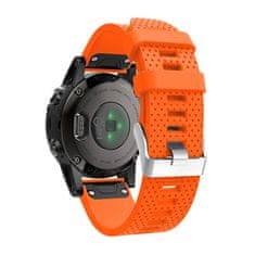 Drakero Silikonový řemínek FUN pro Garmin oranžový 20 mm PRCZ-4337