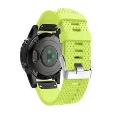 Drakero Silikonový řemínek FUN pro Garmin zelený 20 mm PRCZ-4337