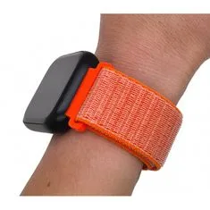Drakero Nylonový řemínek na hodinky neonově oranžový 22 mm PRCZ-1141