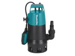 Makita Čerpadlo na špinavou vodu s plovákem 1100W 240 l/min Pf1010