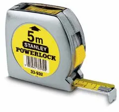 Stanley Navíjecí metr 5Mx19Mm - Powerlock špičkové čtení