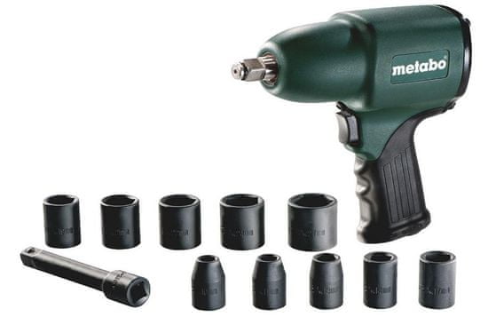 Metabo Pneumatický rázový utahovák 1/2" 360Nm Dssw360 Set + příslušenství 11Elem.