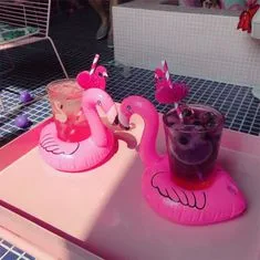 Northix Držák nafukovacího hrnku - Flamingo 