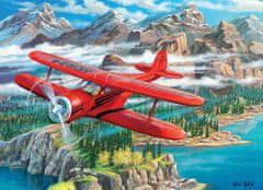 Cobble Hill  Puzzle Letadlo Beechcraft Staggerwing 500 dílků