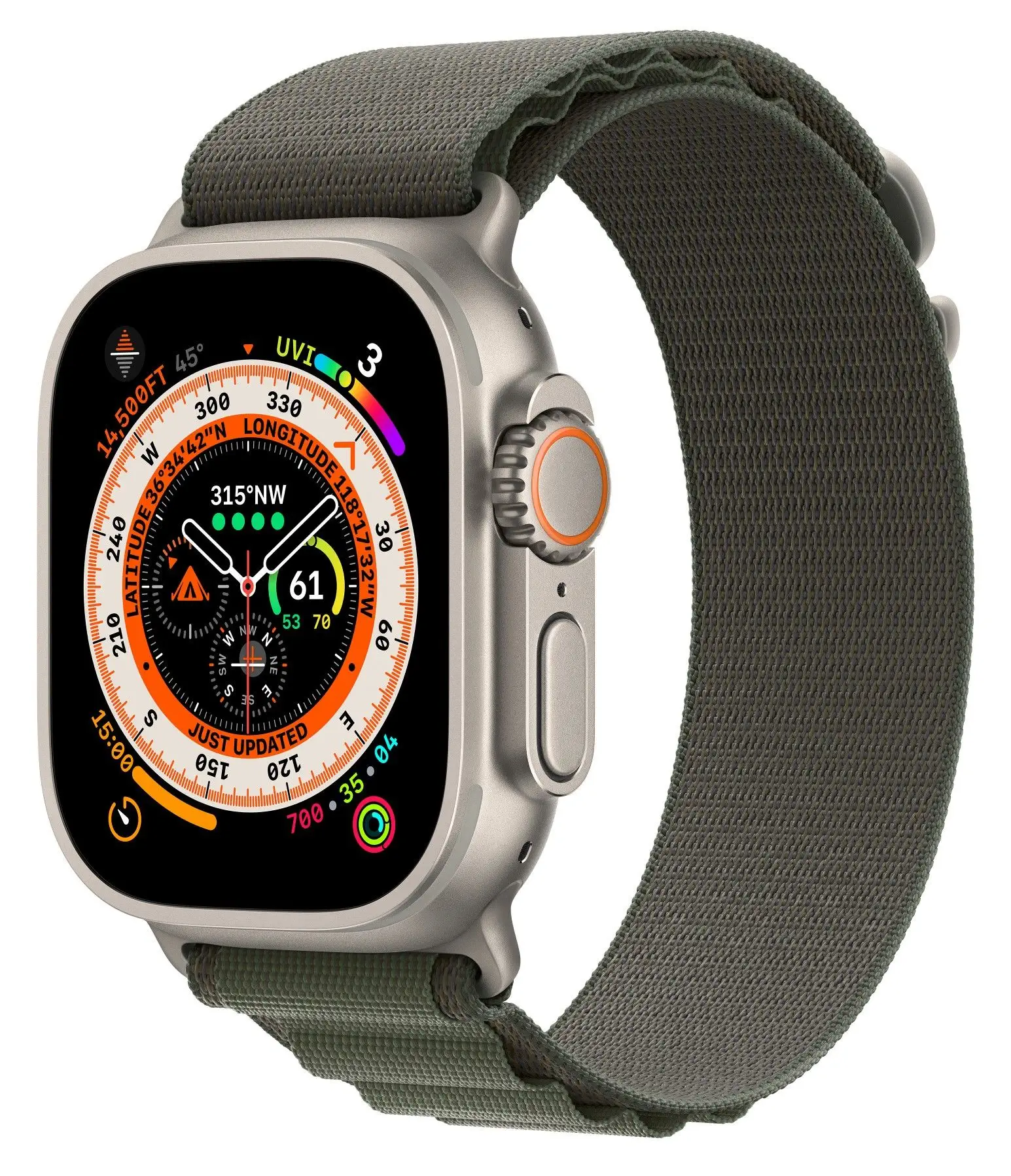 Apple 49mm Green Alpine Loop - Large