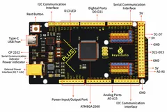 Keyestudio Keyestudio KS0499 Arduino PLUS 2560 deska