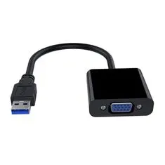 Northix Adaptér USB 3.0 na VGA – černý 