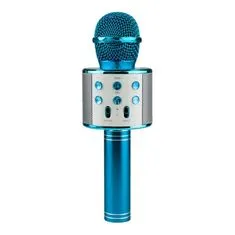 Northix KTV - Bezdrátový Karaoke Mikrofon - Modrý 