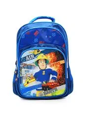 SETINO Školní batoh Požárník Sam 37 x 29 x 13 cm barvy: modrá/modrá