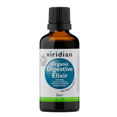 Viridian Organic Digestive Elixir 50 ml (Elixír pro zažívání)