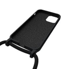 Artwizz ArtWizz HangOn Silicone kryt pro iPhone 13 mini se šňůrkou Černá