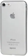 EPICO plastový kryt RONNY GLOSS pro iPhone 7/8/SE (2020)/SE (2022), bílá transparentní