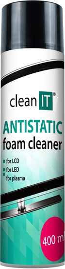 Clean IT antistatická čisticí pěna na obrazovky 400ml