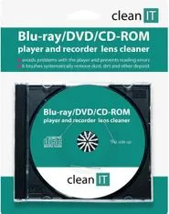 Clean IT čisticí CD pro Blu-ray/DVD/CD-ROM přehrávače