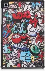 Lea pouzdro na tablet Lenovo TAB M10 Plus, Graffiti