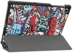 Lea pouzdro na tablet Lenovo TAB M10 Plus, Graffiti