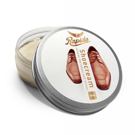 Rapide Krém na boty - Shoecream 50 ml Neutral