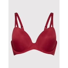 Calvin Klein Dámská push up podprsenka - QF6016E - WJU - Červená - Calvin Klein červená 75D