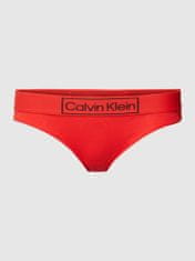 Calvin Klein Dámské kalhotky Heritage - QF6775E XM9 - červenooranžová - Calvin Klein L červeno-oranžová