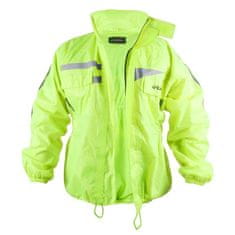 W-TEC Moto pláštěnka Rainy Barva fluo žlutá, Velikost 4XL