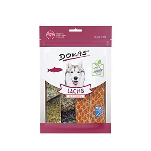 Dokas Pochoutka - Losos proužky 100 g