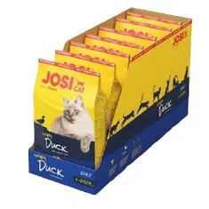 JOSICAT Granule pro kočky 4,55kg Crispy Duck 7x650g